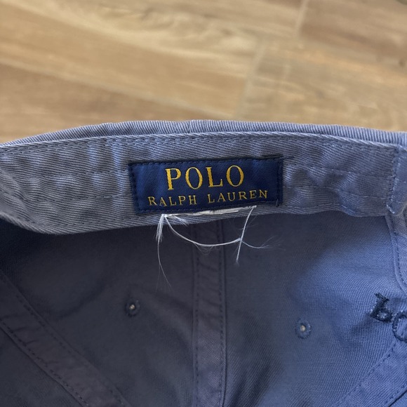 Polo Ralph Lauren Chino Baseball Cap - Relay Carson Blue - Picture 6 of 7